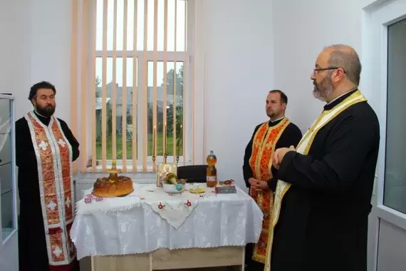 Sfințirea Cabinetului Școlar nr. 1